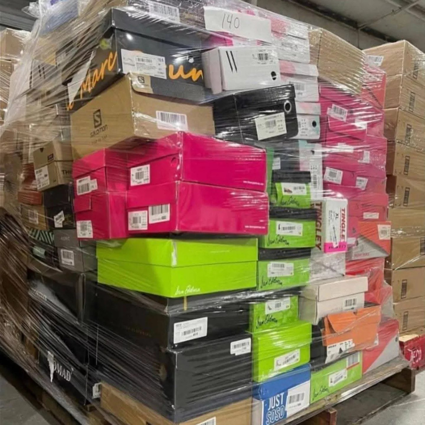 Branded Sneakers Pallets